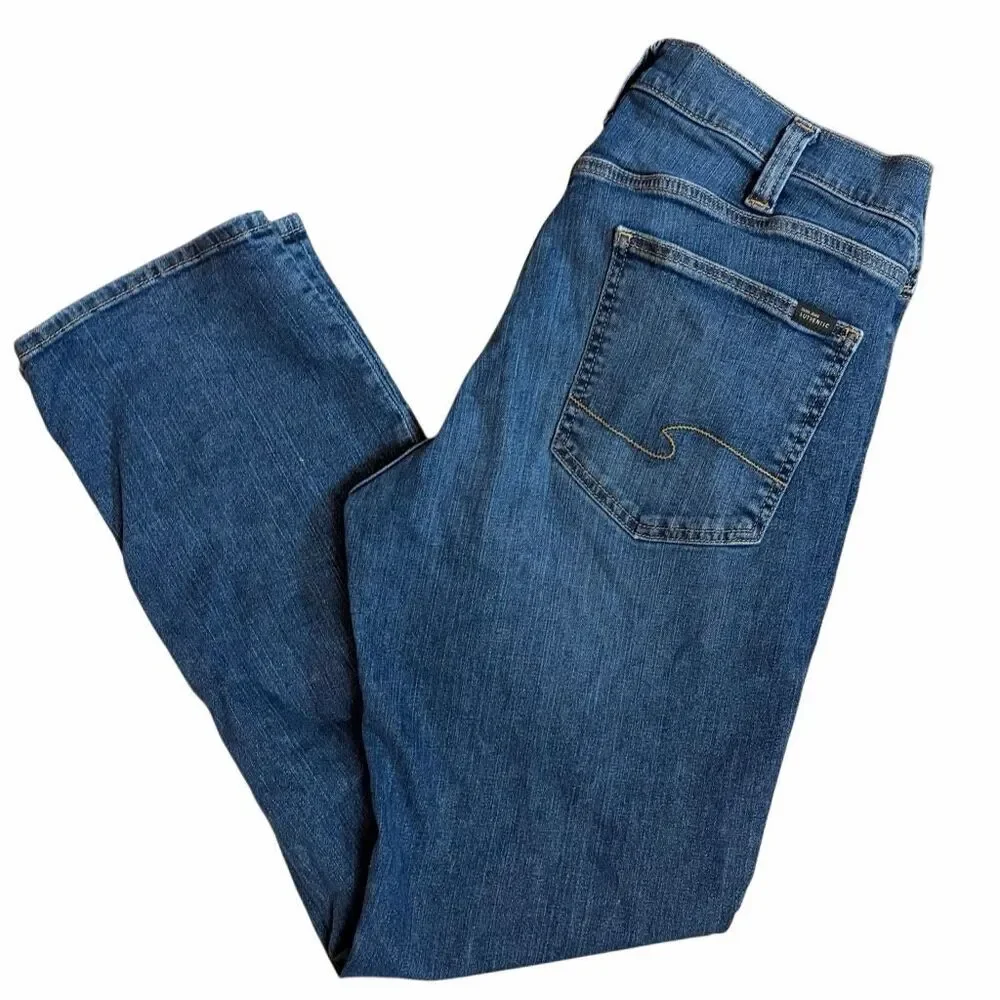 Mens Silver The Relaxed Denim Jeans - W34 L32